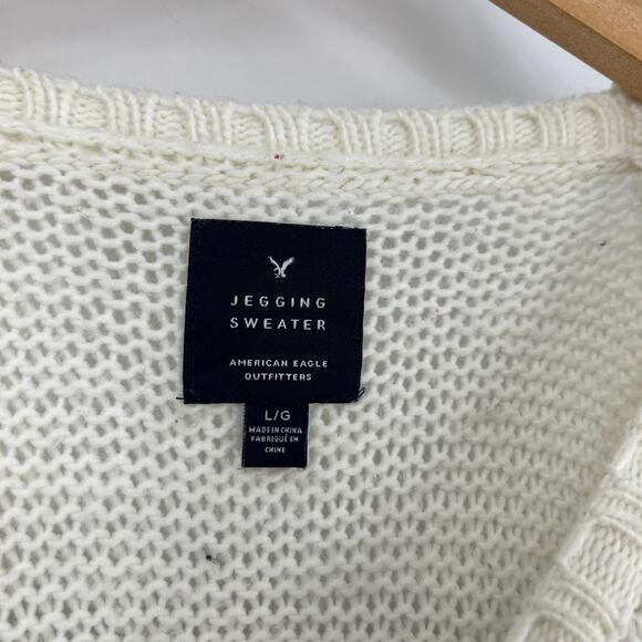 American Eagle Outfitters Fair Isle Jegging Sweater Women’s Large - Picture 4 of 6